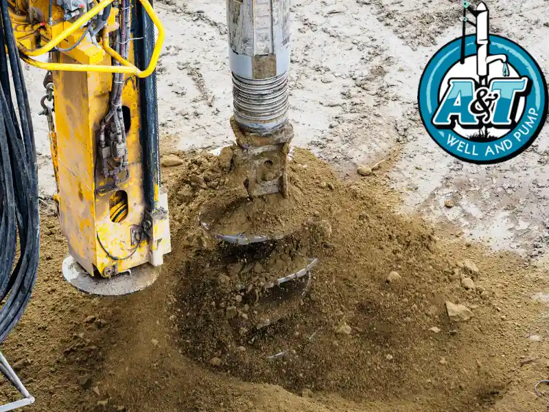 new water well installation