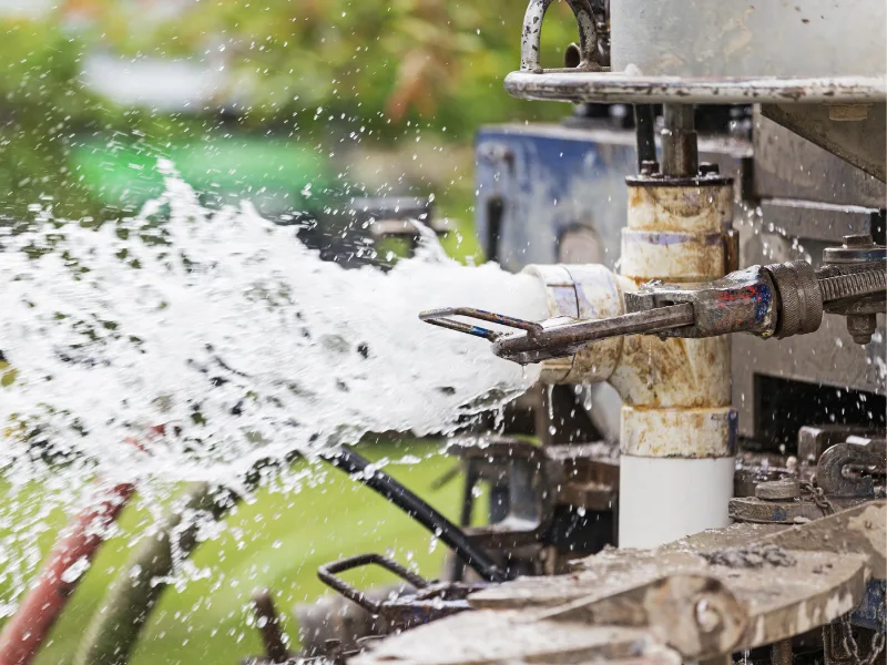 Raleigh well installation