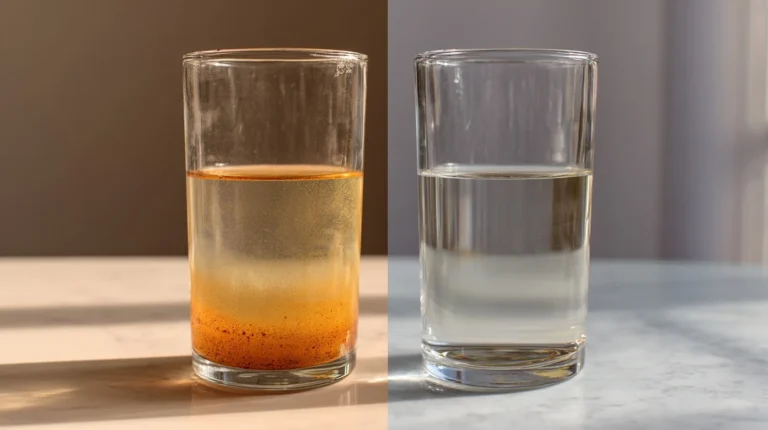 why well water is yellow